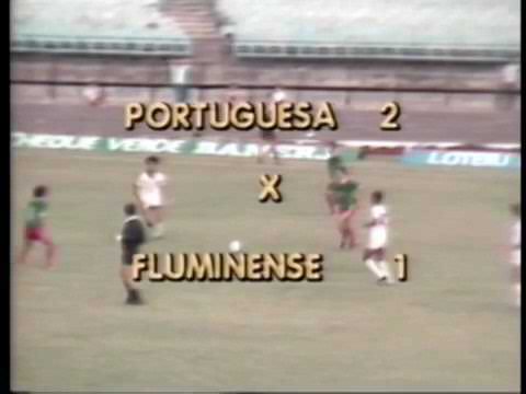 Fluminense 1 x 2 Portuguesa - Campeonato Carioca 1982