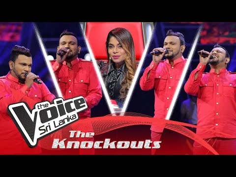 Harshana Jayasundara | Nandaneeya Pema (නන්දනීය පෙම) | The Knockouts | The Voice Sri Lanka