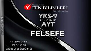 FELSEFE YKS 9 AYT (73109)