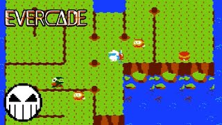 Dig Dug II (Evercade - Namco Museum Collection 2) Gameplay