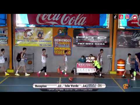 FBPUR liga mini - Isla Verde vs Bucaplaa- Sub 13 Div2 / Semi final - 18. Junio. 22