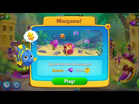 @Fishdom Win Strikes Level 7466 - 7475 and Minigame!