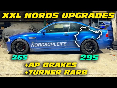 Huge Brakes, Big Wheels, Wide Tyres - E46 M3 NÜRBURGRING XXL UPGRADES! PART 1