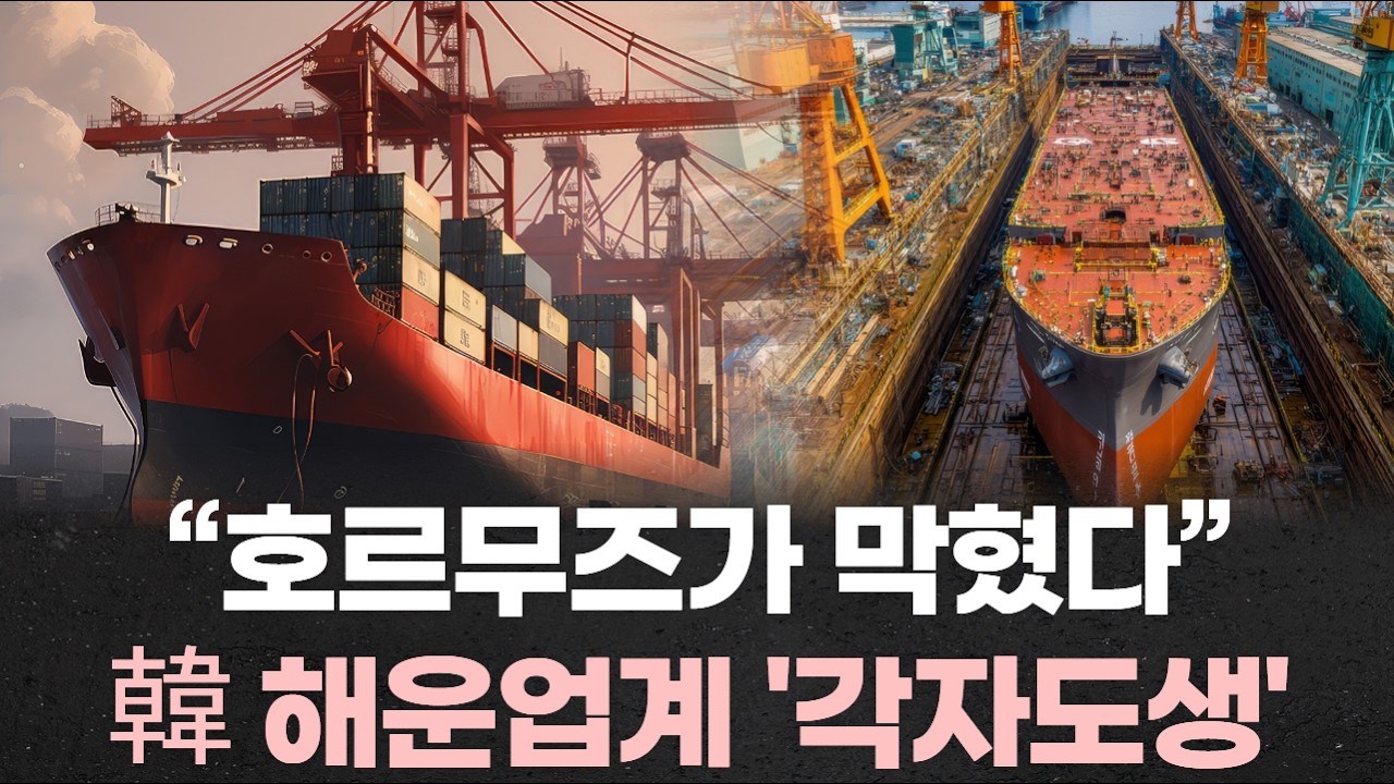 “호르무즈가 막혔다”··· 韓 해운업계, 운임 폭탄에 ‘각자도생’