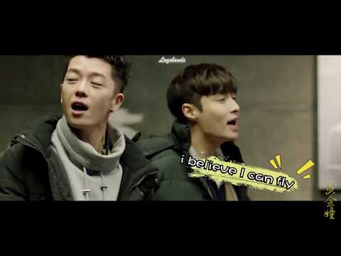 [Eng Sub] 180214 Yixing x Wang Yuexin singing duo - The Golden Eyes behind the scene clip LAY