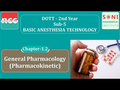 DOTT 2.5.1.2 General pharmacology (Pharmacokinetic)