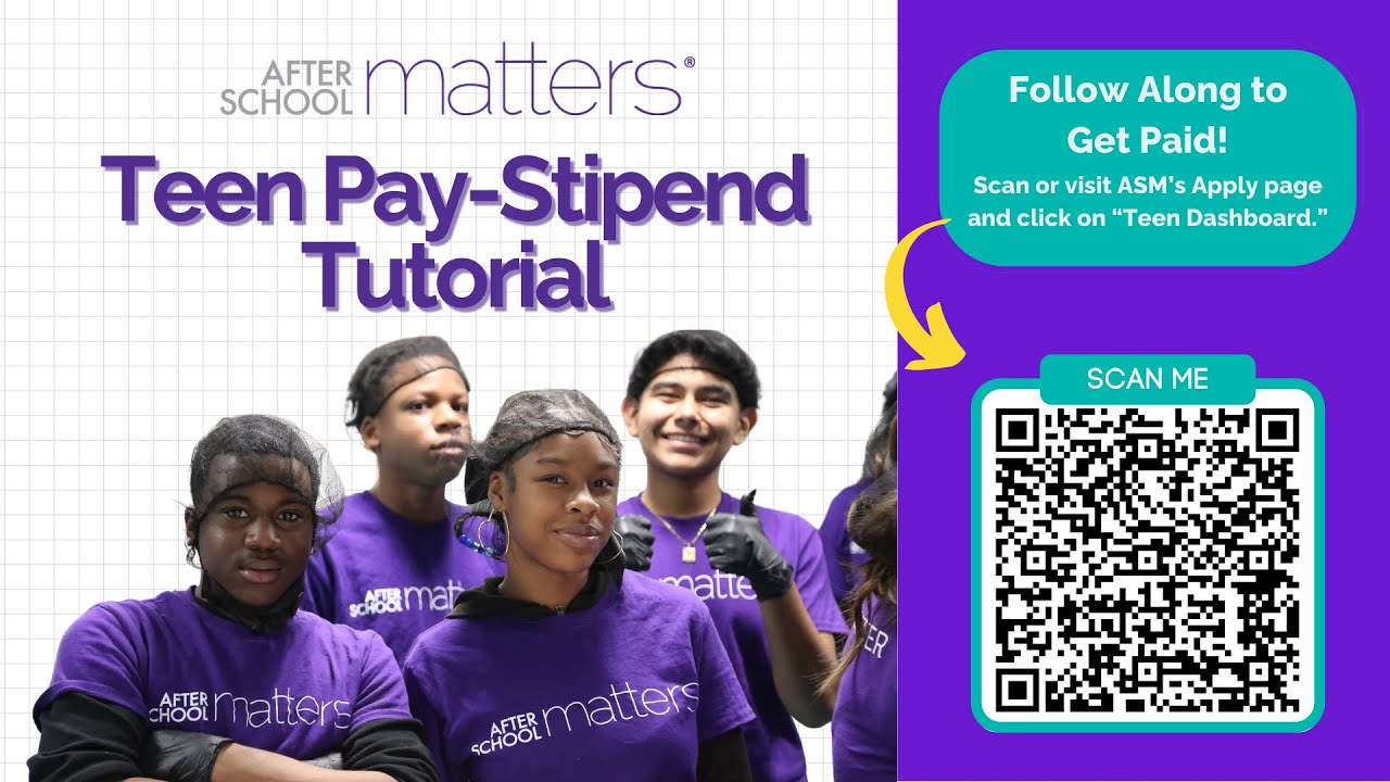 After School Matters Teen Pay Video
