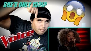 The Voice 2017 Blind Audition - Shi'Ann Jones: "Drown in My Own Tears" (REACTION)