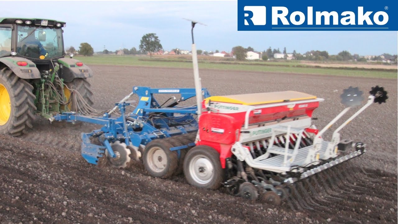 ROLMAKO U 693 3m vontatott tárcsa vetőgépkapcsolóval
