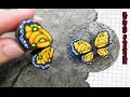 Кейн крыло бабочки из полимерной глины / Polymer clay butterfly tutorial 