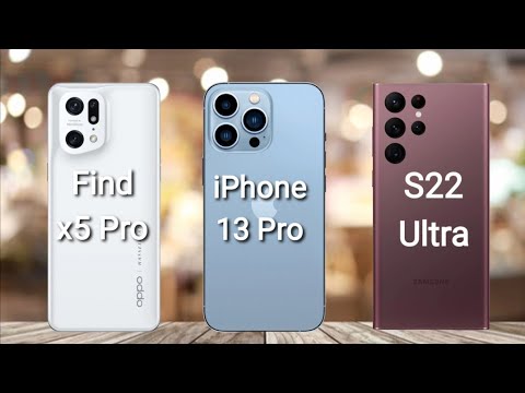 iPhone 13 Pro vs Galaxy S22 Ultra vs OppO Find X5 Pro Full Comparison (1080×1920)