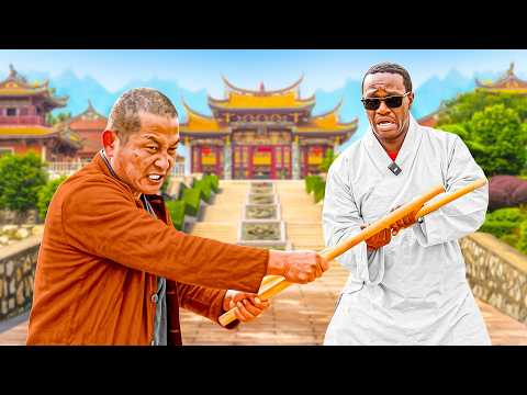 Training with Shaolin Warriors in China