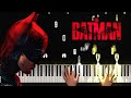 The Batman - Theme (2022) - Piano tutorial