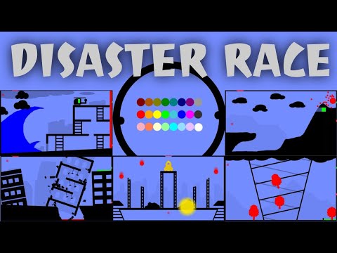 24 Marble Race EP. 18: Disaster Race (by Algodoo)