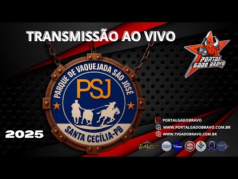 VAQUEJADA AO VIVO | PARQUE SÃO JOSÉ | SANTA CECÍLIA - PB