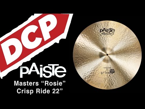 Paiste Masters Crisp Ride Cymbal 22" image 3