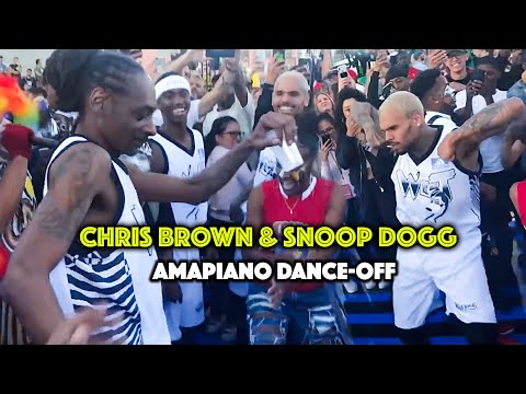 Chris Brown and Snoop Dogg Dances to Amapiano African Music