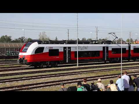 100 Jahre ÖBB - Zugparade in Strasshof an der Nordbahn