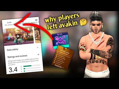 Why should players left avakin life?🤔 || Why avakin rating is come at 3.4 🌟 ? || Avakinlife||