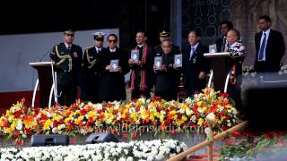 President of India Pranab Mukherjee releasing book authored by Dr. S.C. Jamir at Hornbill festival