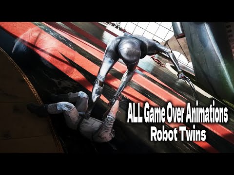 ALL GAME OVER ANIMATION ROBOT TWINS | ATOMIC HEART 2023 | OH MY | NICE GIRL