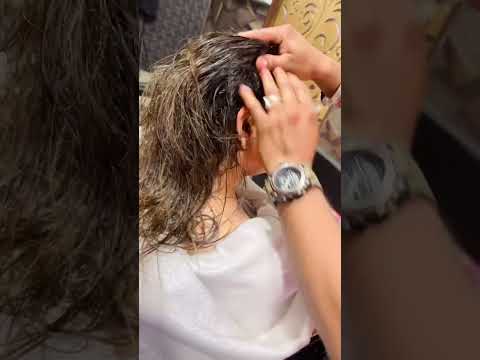 Hair spa /  Relaxing 😎 treatments😍😍#viral #shorts #hairspa #spa