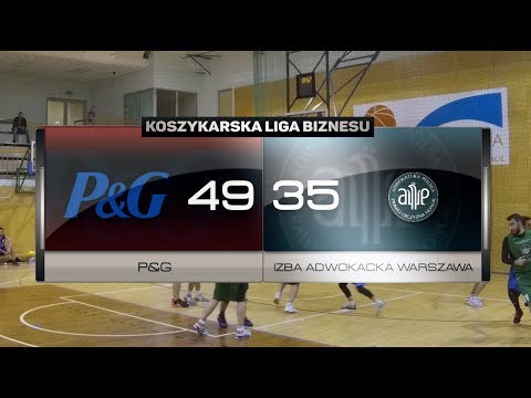 P&G vs Izba Adwokacka Warszawa - VIII kolejka - Warszawa - Koszykarska Liga Biznesu