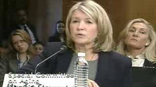 Martha Testifies Before Senate⎢Martha Stewart