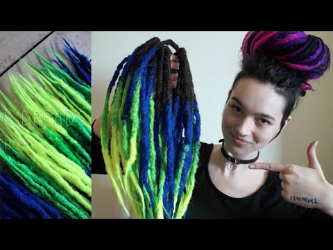 New Dreads from Filthy's Synthetics! - and How I Shower with Dreads