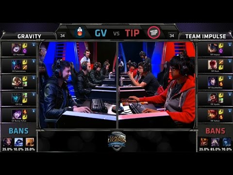 NA LCS GV vs TIP Game 1 Highlights (NA LCS Spring 2015)