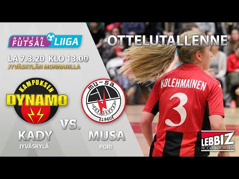 KaDy - MuSaFutsal 07.03.2020 OTTELUTALLENNE!