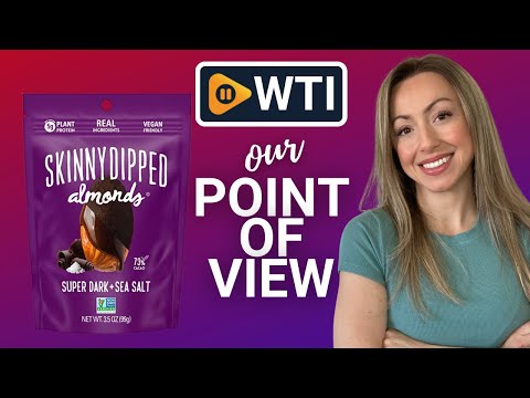 SkinnyDipped Dark Chocolate Almonds | Our Point Of View