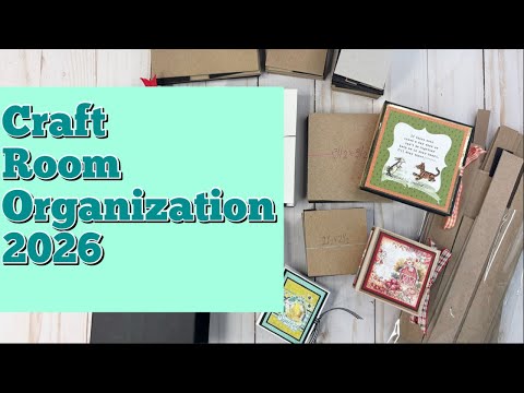 Craft Room Organization Ideas 2026- Organizing Scrap Chipboard - So Many Great Ways To Use Them 