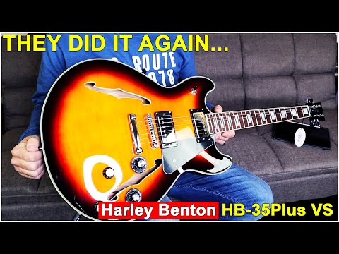 HARLEY BENTON - 35Plus VINTAGE SUNBURST DEMO / REVIEW - NO MATCH FOR THE PRICE!!!