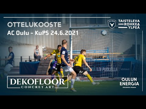 ACOTV: Dekofloor ottelukooste AC Oulu - KuPS 24.6.2021 (Veikkausliiga)