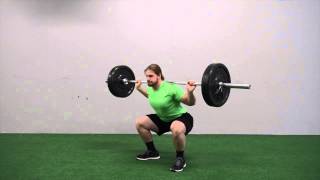 606. Eccentric Barbell Squat (:05 sec)