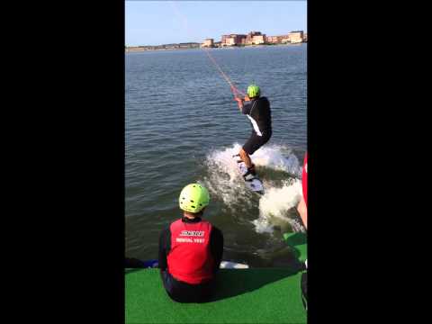 Wakeboard workout bij Skeef Cableski center