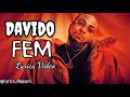 Davido - Fem (Lyrics Video)