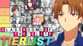 Wer verdient den Schulverweis?! - Classroom of the Elite Charakter Tierlist