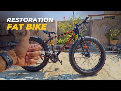 My First Fat Bike Restoration 🔥 New After 4Years 😍