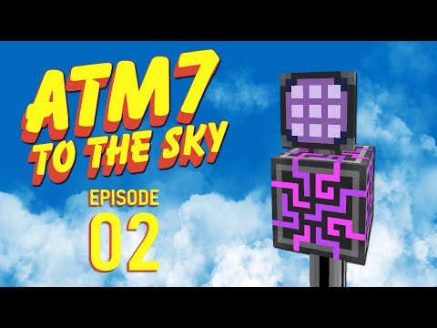 Minecraft ATM7: To The Sky - Ep02 - Bigger Reactors & Applied Energistics