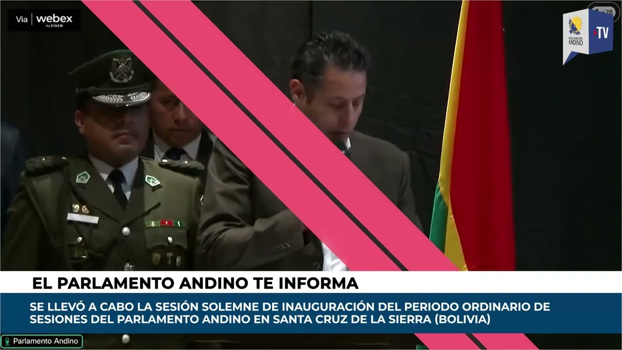 Parlamento Andino inauguró en Bolivia su Período Ordinario de Sesiones de mayo