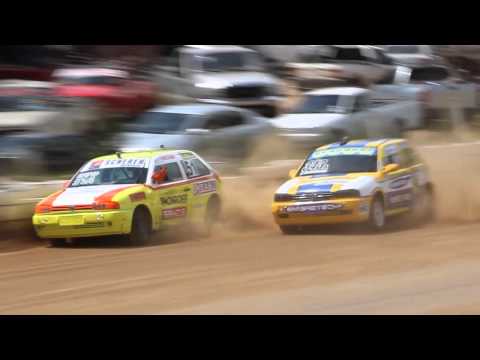 Acidente entre #343 Chris Bornemann e #51 - Fausto de Lucca - 1ª Etapa CCA 2014