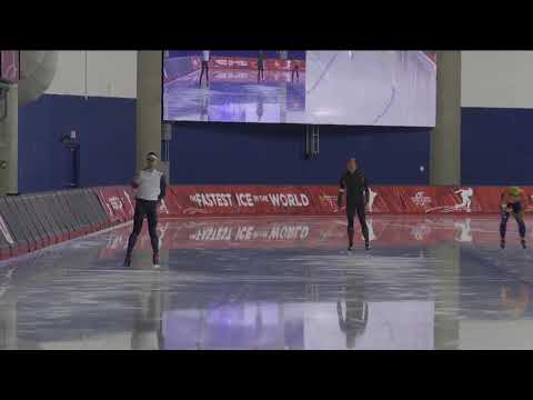 Aart van Beuzekom vs Koen Lippens - 1000m - dag 1