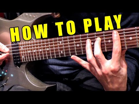 How To Play Hello (metal cover by Leo Moracchioli)