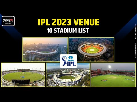 IPL 2023 VENUE STADIUM LIST | The TATA IPL 2023 Match Venues | #ipl2023  कहां आयोजित होगा?