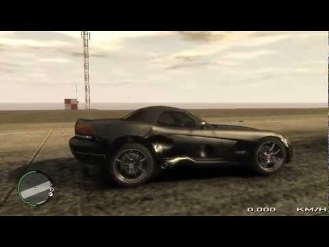 GTA IV Dodge Viper Crash-test [HD]