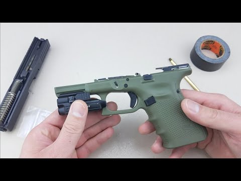 Installation des Glock-Schlittenfanghebels