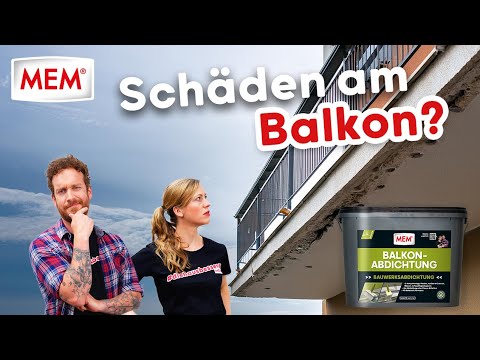 Balkon abdichten –  So schützt du deinen undichten Balkon vor Feuchtigkeitsschäden!