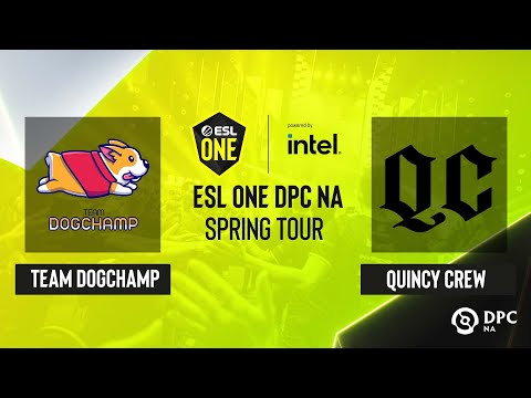 Dota2 - Quincy Crew vs Team DogChamp - Game 3 - ESL One DPC NA Spring